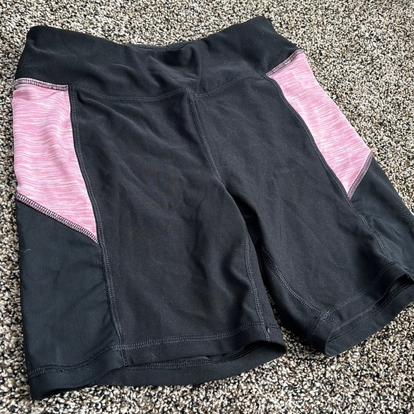 Walmart NYL Black & Pink Bike Short, worn once - Picture 3 of 6